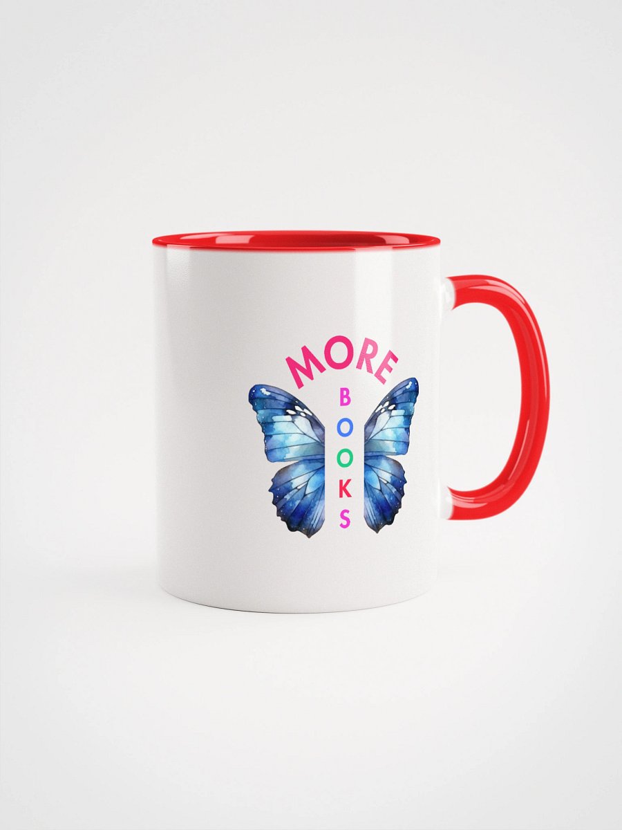 More Books Mug – Book Lover Gift – Aesthetic Colorful Coffee Cup product image (2)
