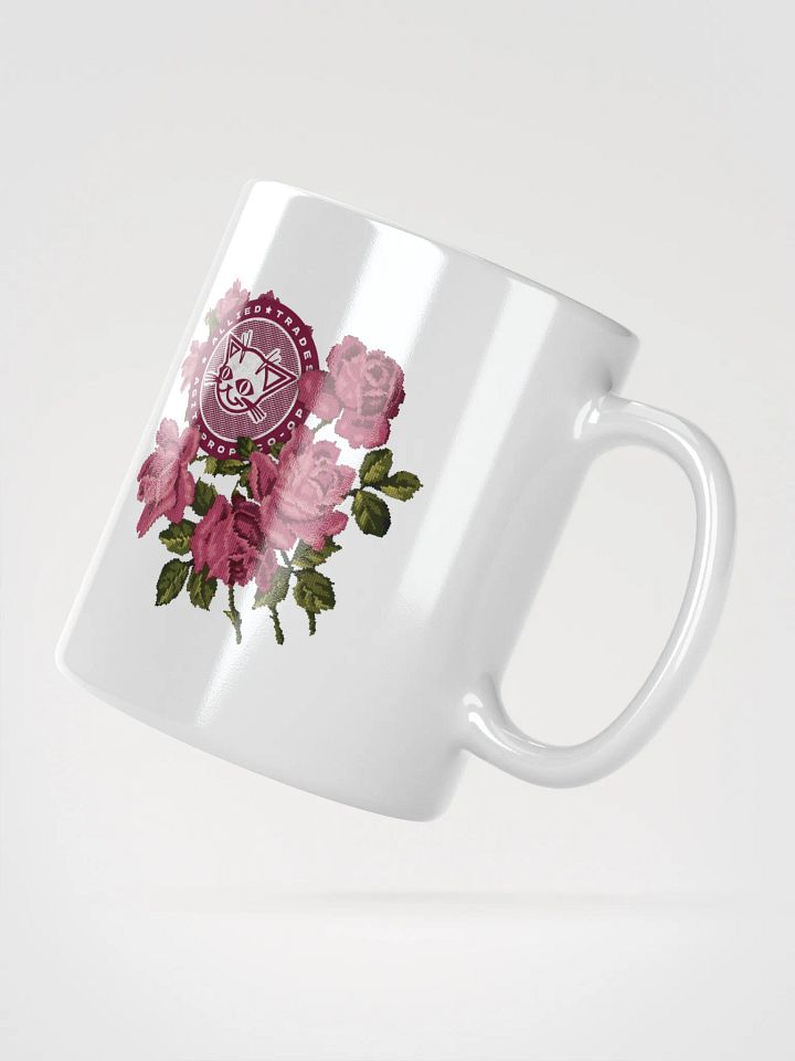 Claws and Thorns Alli Cat Floral Coffee Mug product image (5)