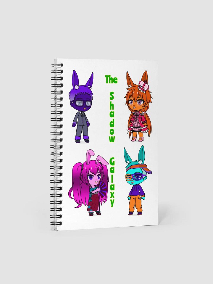 The Shadow Galaxy (Star Cluster Bunnies) Notebook product image (1)