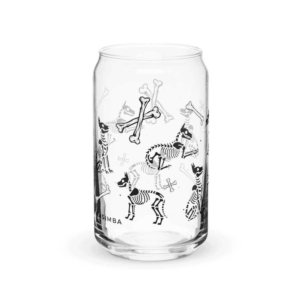 Give A Dog A Bone Can-Shaped Glass product image (4)