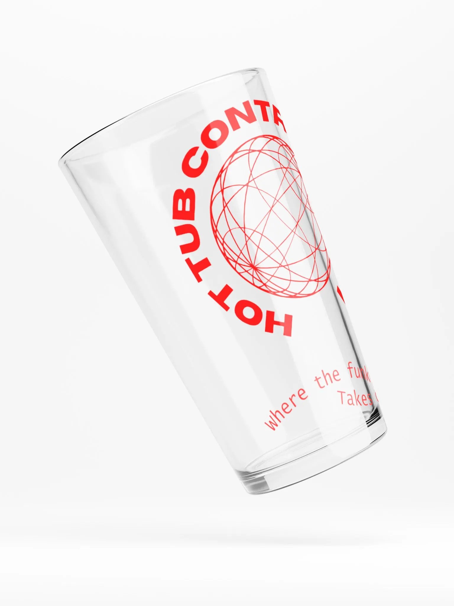 Pint glass logo product image (4)