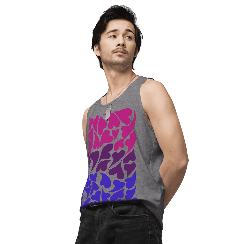 Nestled PRIDE Bisexual Tank Top product image (33)