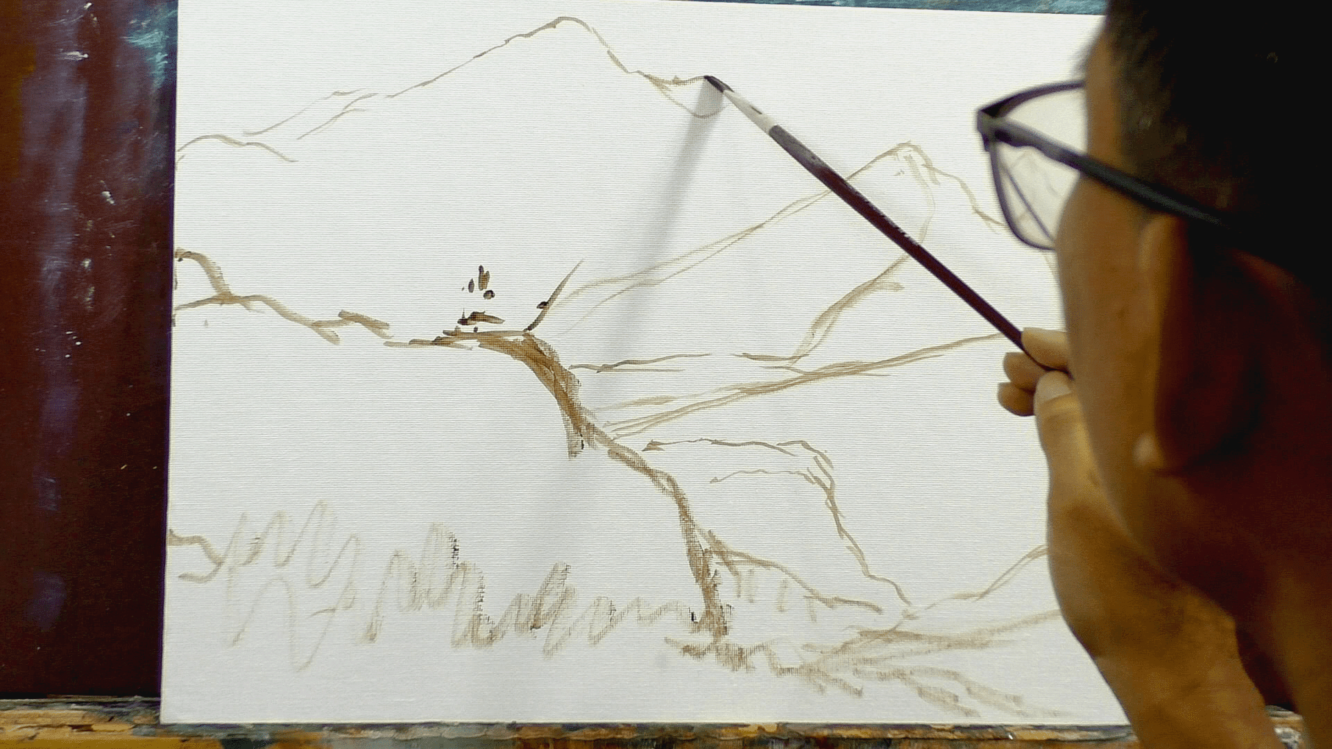 DOWNLOADABLE Acrylic Painting Tutorial - Mountain Goat product image (3)