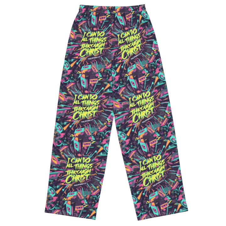 Dynamic Faith All-Over Print Wide-Leg Pants product image (2)