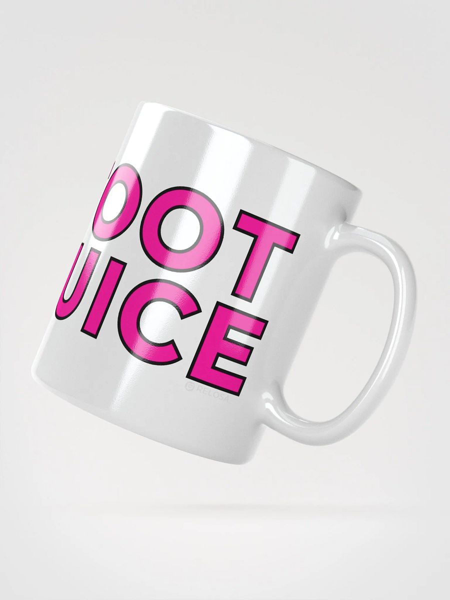 Toot Juice Pink Text White Mug product image (2)