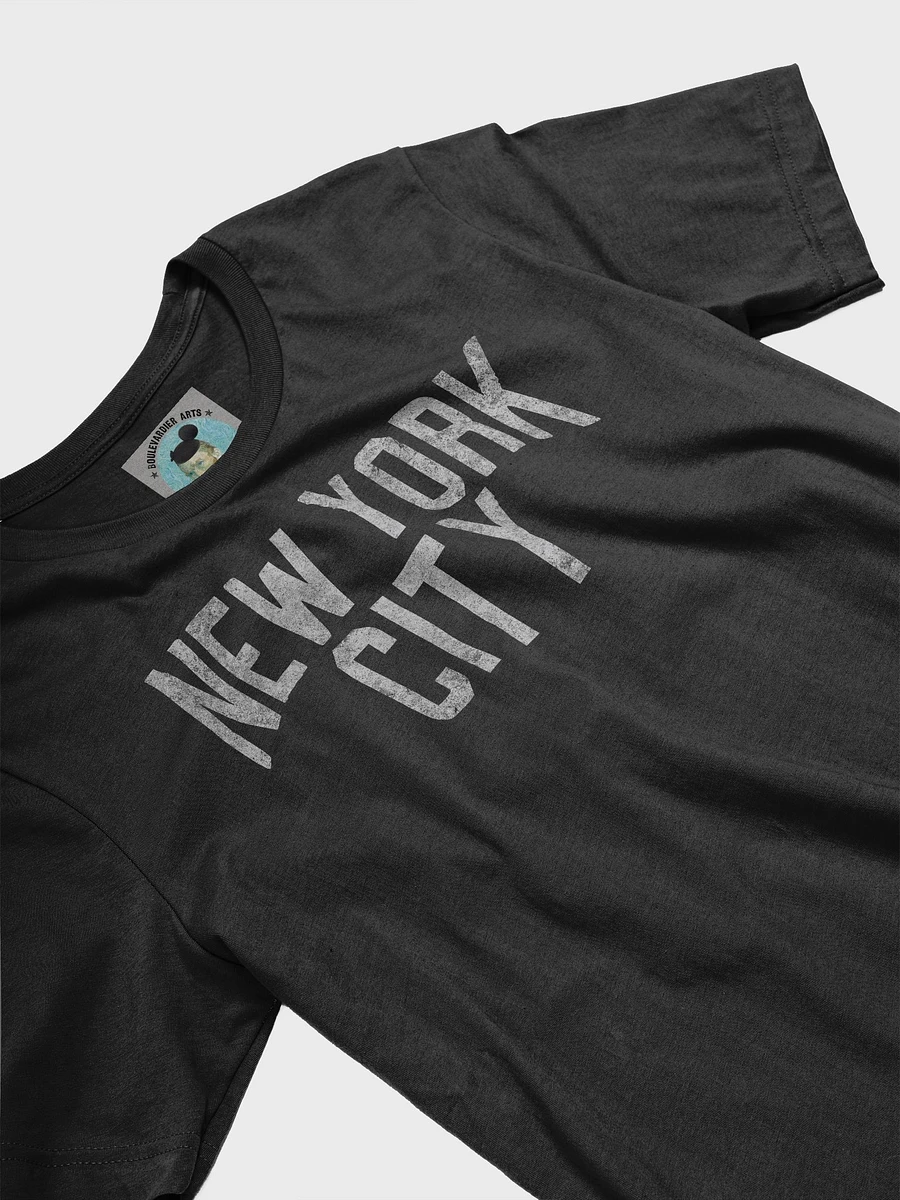 New York City Unisex T-shirt (White text) product image (3)