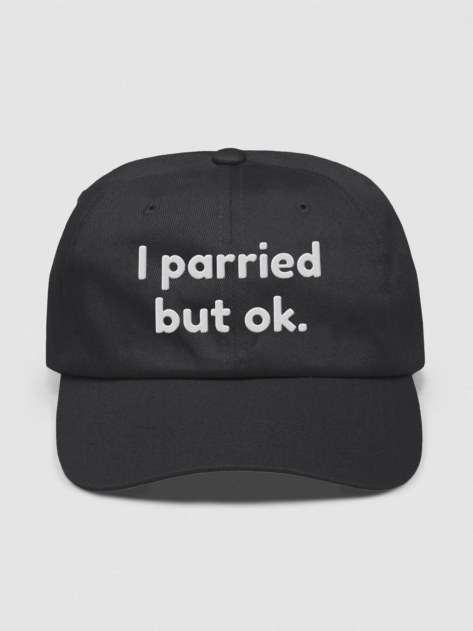I parried but ok hat product image (1)