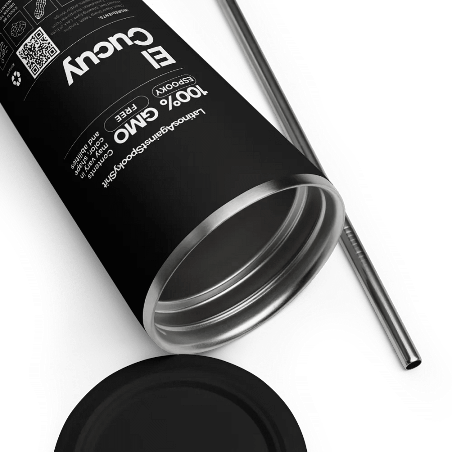 El Cucuy Nutrition Label Tumbler product image (12)