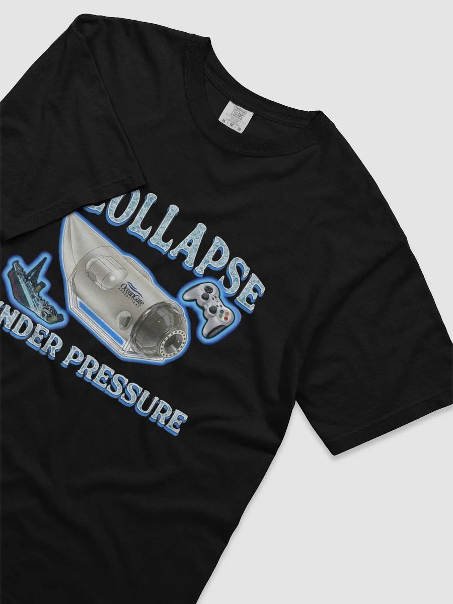 I Collapse Under Pressure Funny Submarine T-SHIRT product image (3)