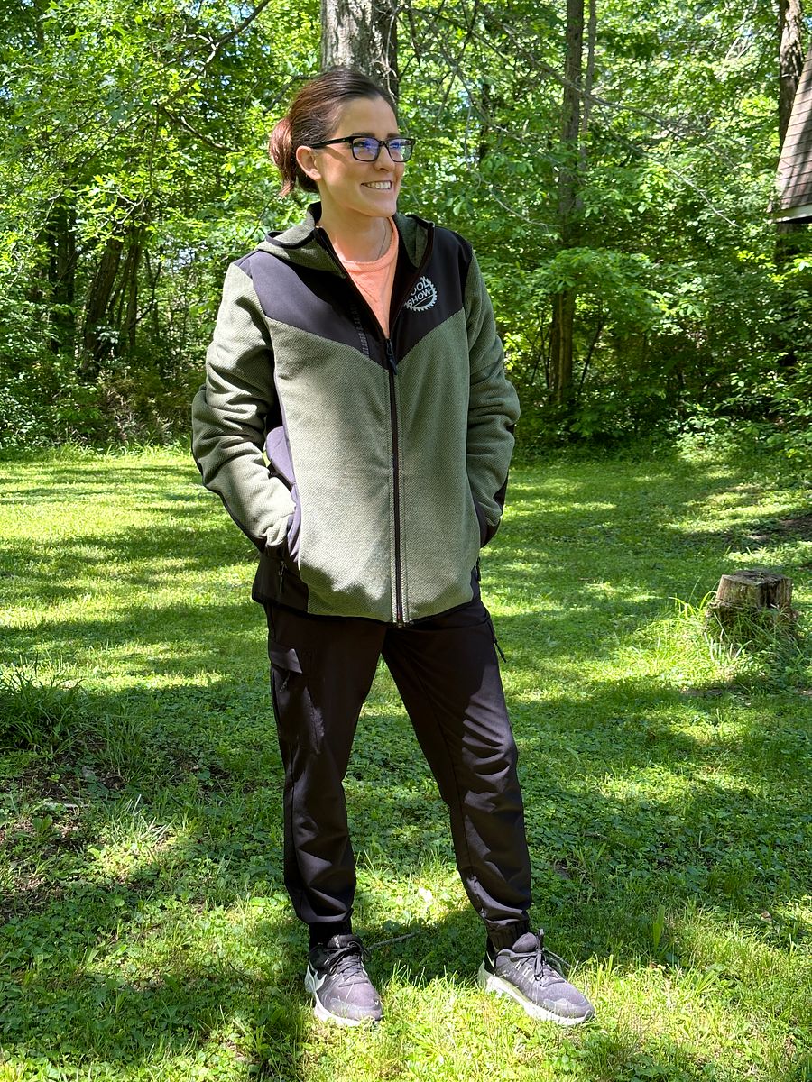 Blaklader Knitted Fleece Jacket with Tool Show Embroidery product image (2)