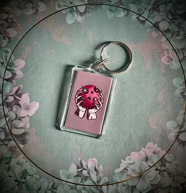 Witchy Orb Keyring product image (1)