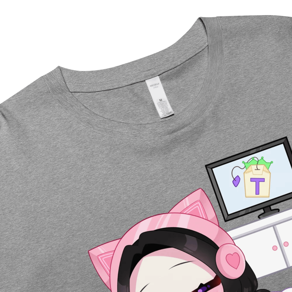 'Lazy Gamer' Chibi Cropped Tee product image (12)