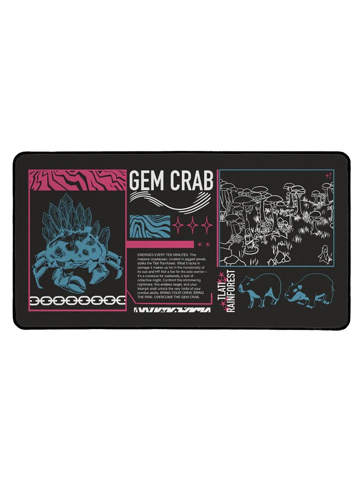 Gem Crab Desk Mat product image (1)