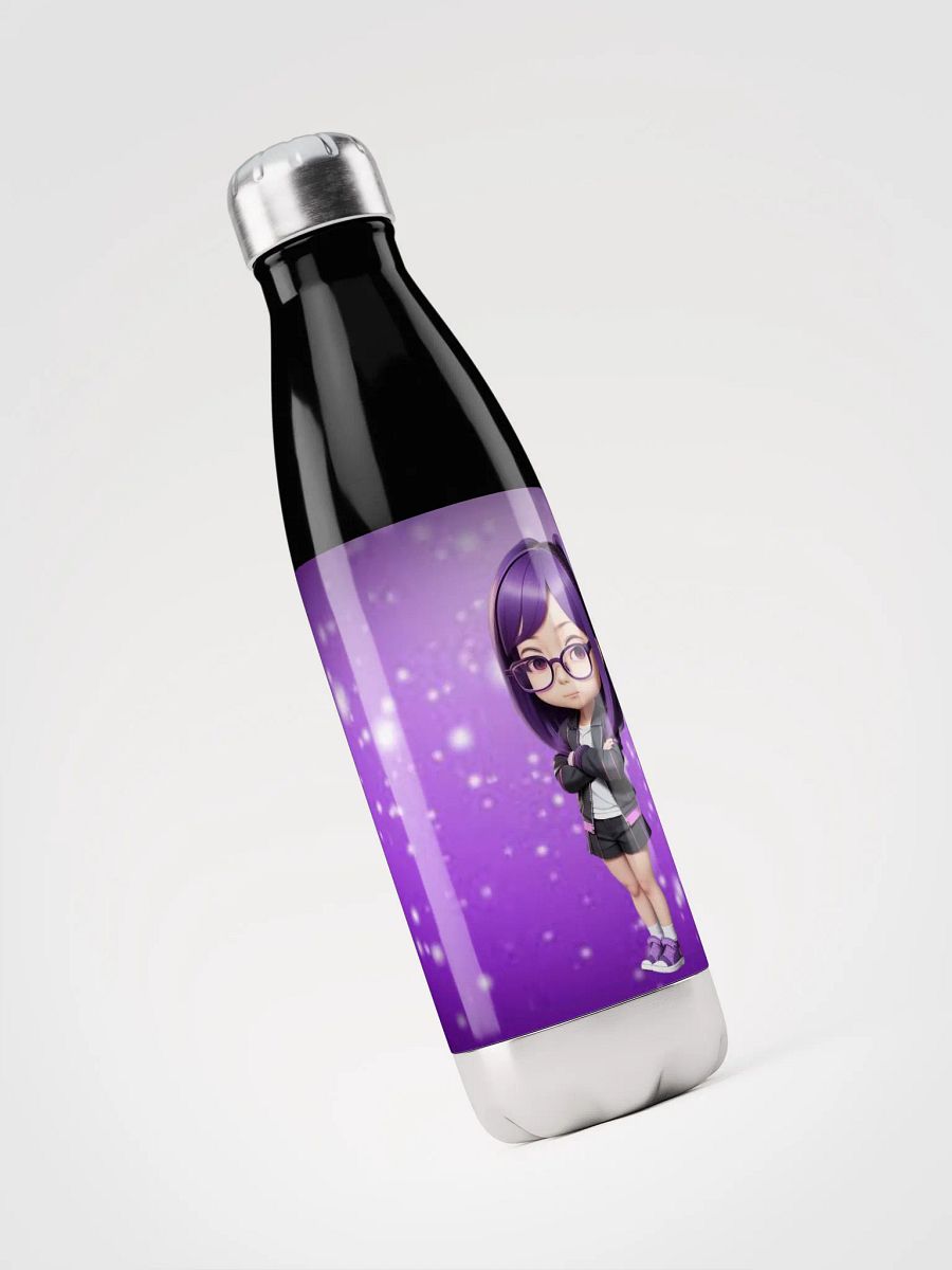 (Purple CHIBI) K Stainless Steel Water Bottle product image (3)