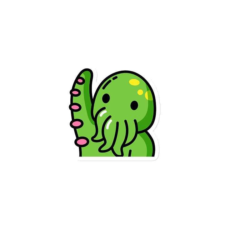 Cthulhu Hello Emote Magnet product image (1)
