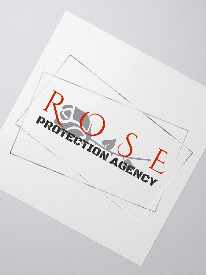 Rose Protection Agency Sticker product image (4)