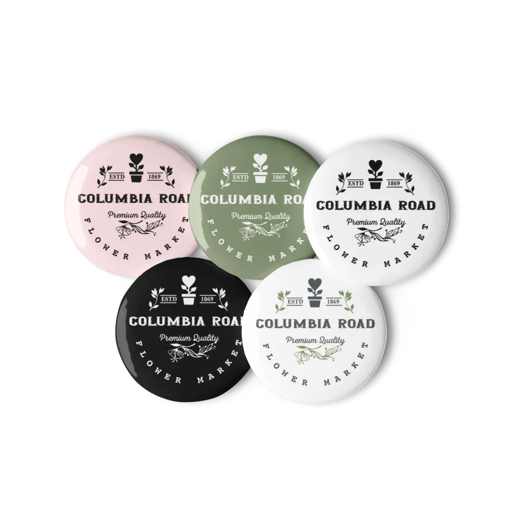 Columbia Road Market Badge Set (Logo) product image (2)