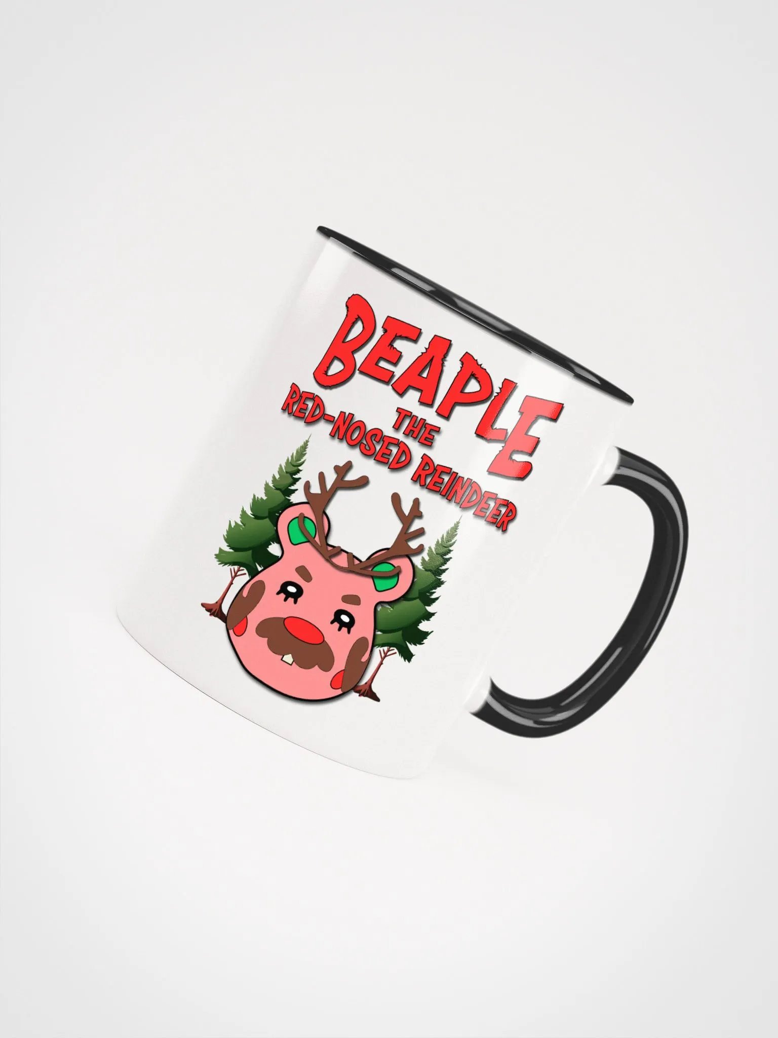 Beaple The Red-Nosed Reindeer Mug product image (3)