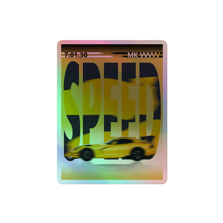 Viper Speed, MK V | Holographic Sticker product image (2)