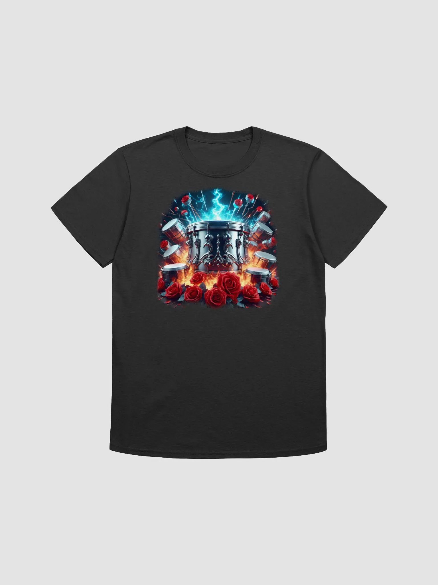 Rhythmic Inferno - Unisex Drum T-Shirt #7 product image (1)