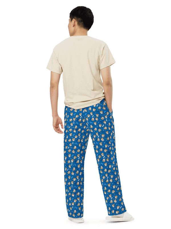 Pomeranian Blue Wide-Leg Pants product image (5)