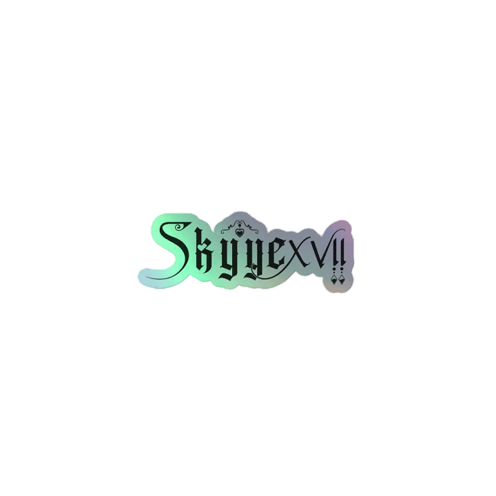 SkyyeXVII Sticker Holographic product image (1)