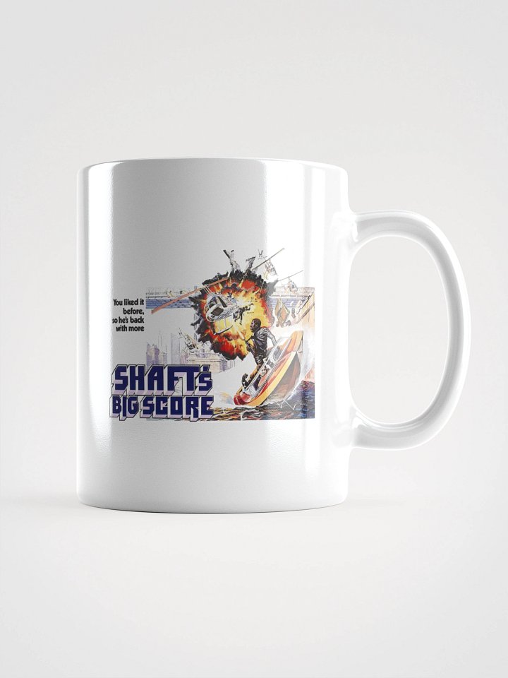 Shaft's Big Score | White Mug product image (2)