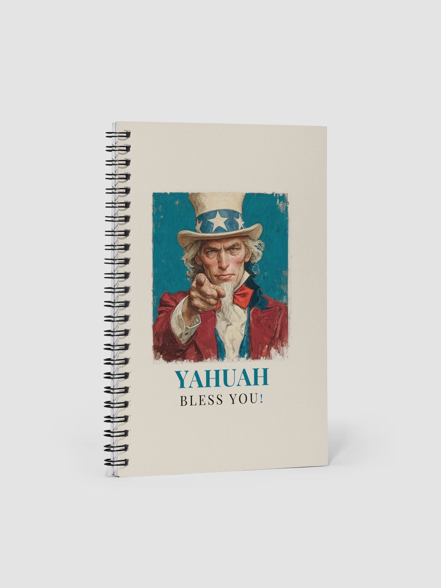 YAHUAH BLESS YOU! Spiral Notebook product image (1)
