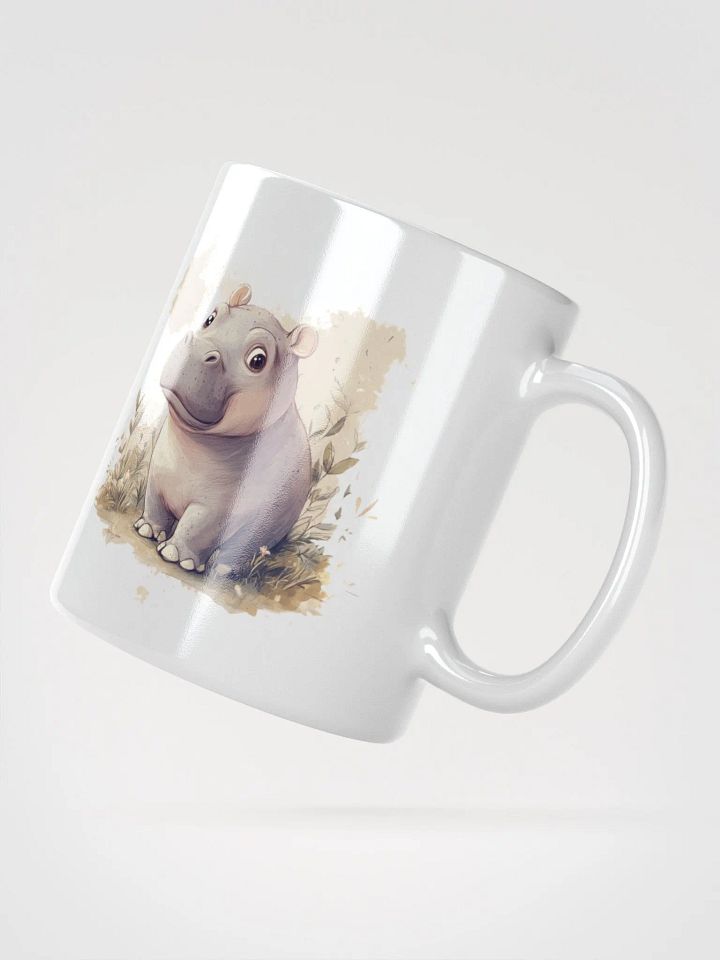 Cute Hippo in the Wild Mug product image (5)