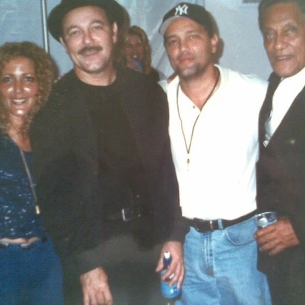 Sting 2001 Concert in Panama, with my late Pappa and my brothers...Ruben opened for Sting...Luba's in the back...Damn I was t...