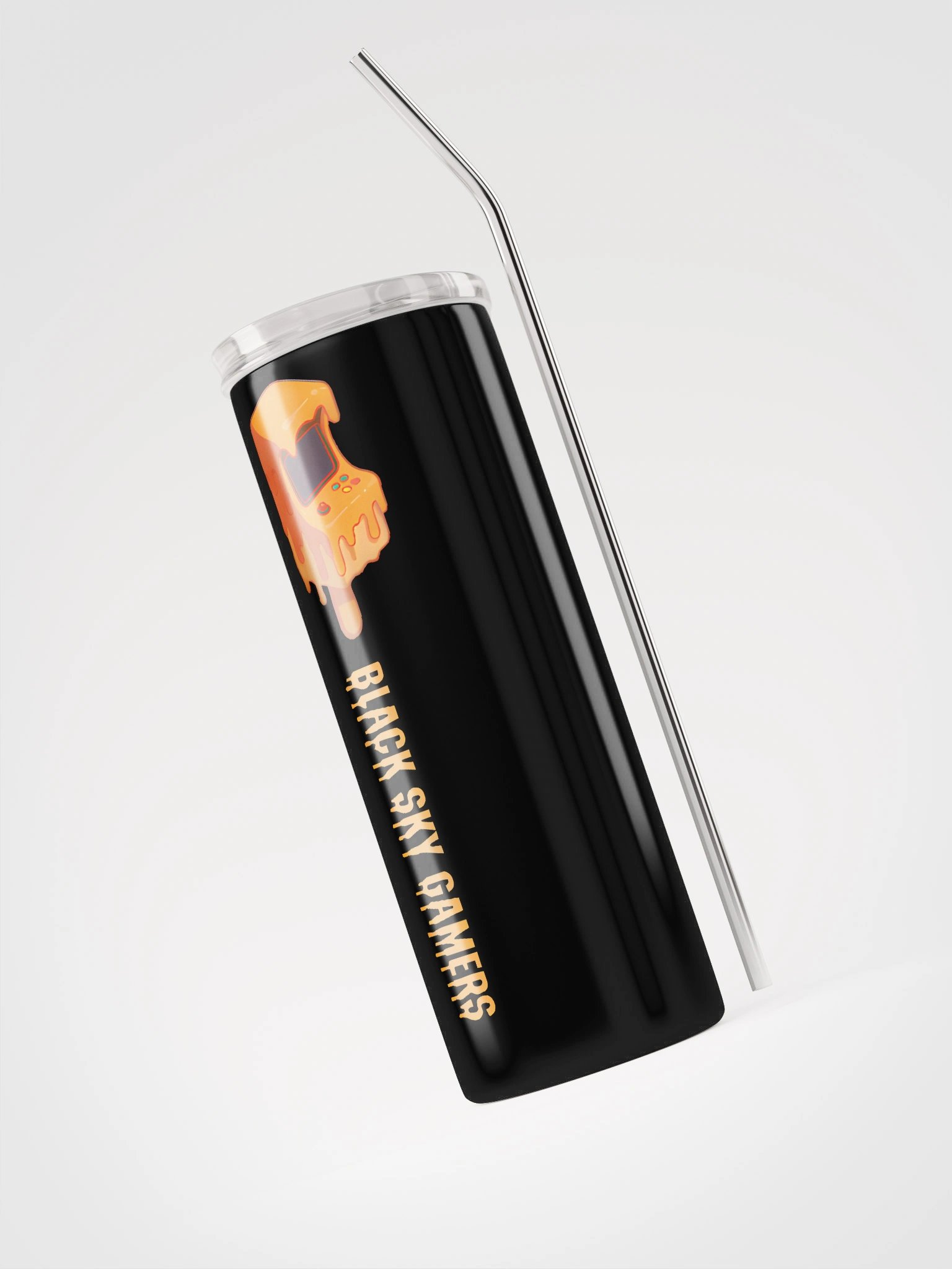 Melty Black or White Black Sky Gamers Tumbler product image (3)