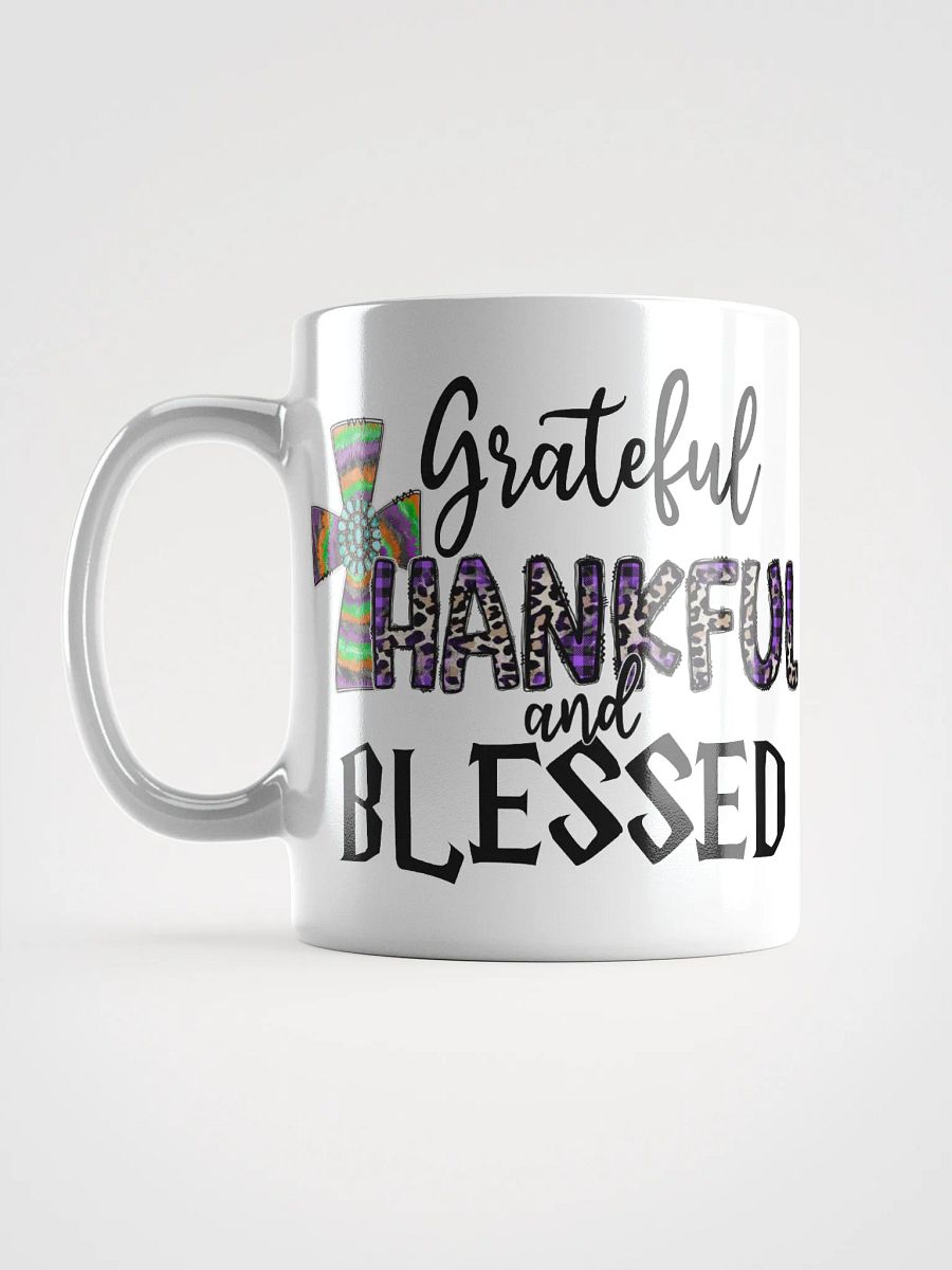 Grateful, Thankful & Blessed - White Mug product image (2)