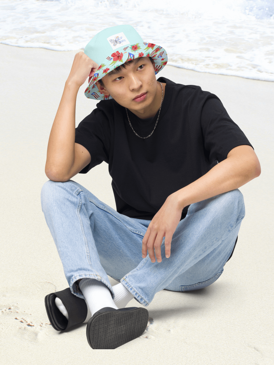 Puerto Rican Pride All-Over Print Bucket Hat product image (3)