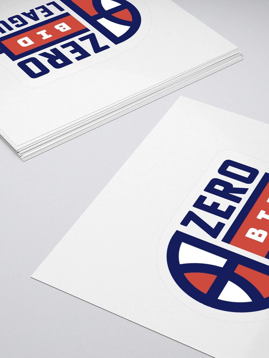 Zero Bid League Sticker product image (8)