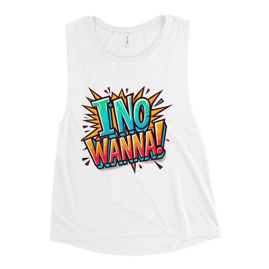 I NO WANNA WOMANS TANK product image (2)