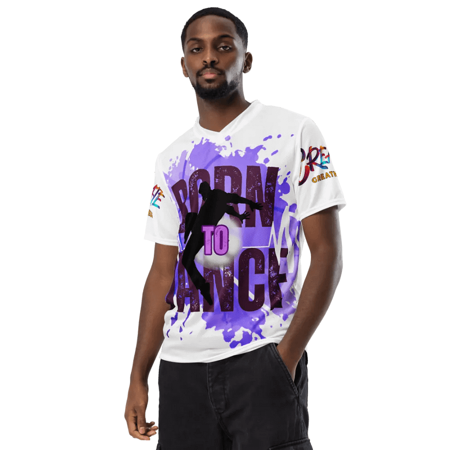 Dynamic Born to Dance His Silhouette All-Over Print Jersey product image (2)