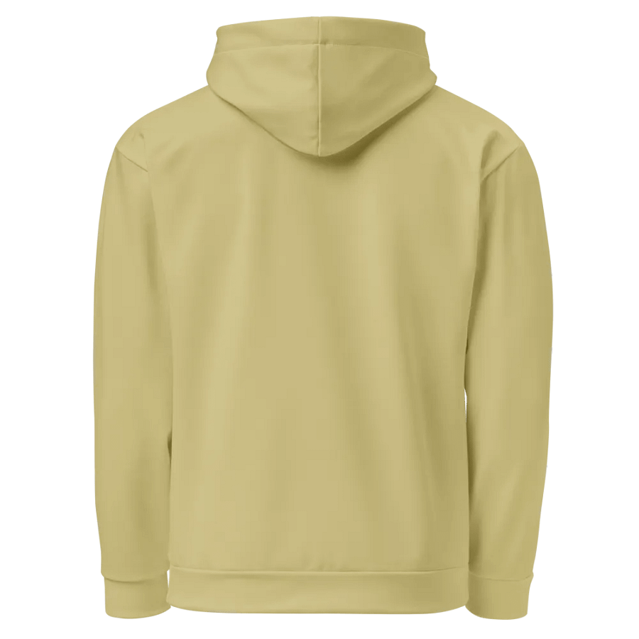 Plain Medium Yellow Soft Summer Unisex Recycled Polyester Heavyweight Premium Hoodie by Treasure Pie product image (2)