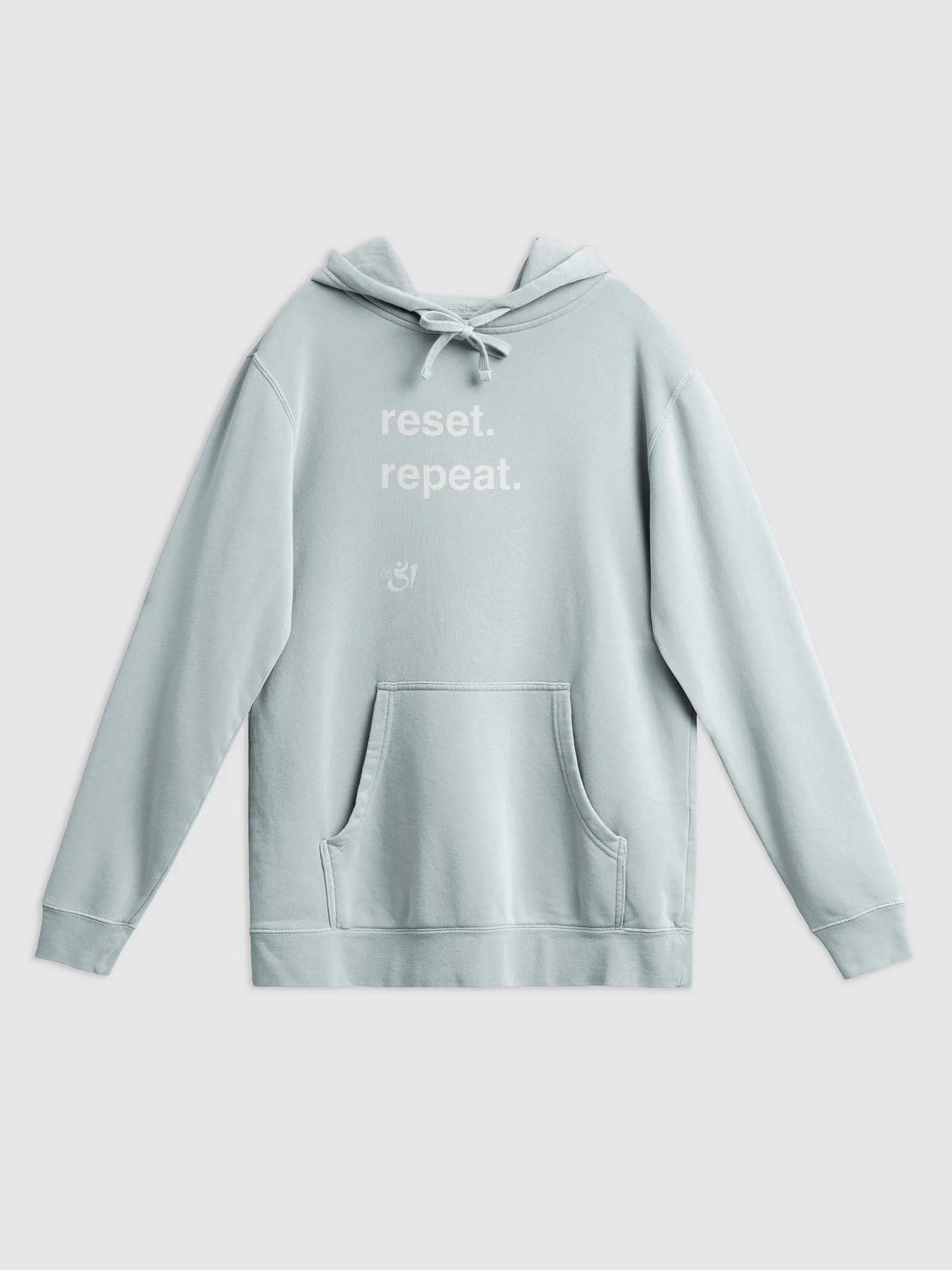 reset. repeat. hoodie product image (1)