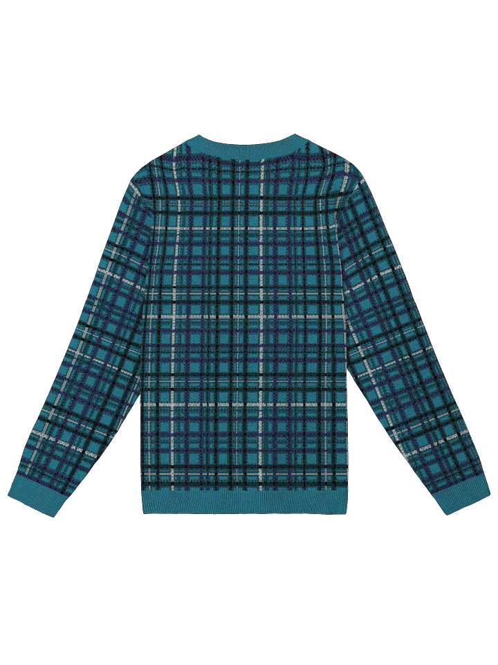 Teal Plaid Sweater product image (2)