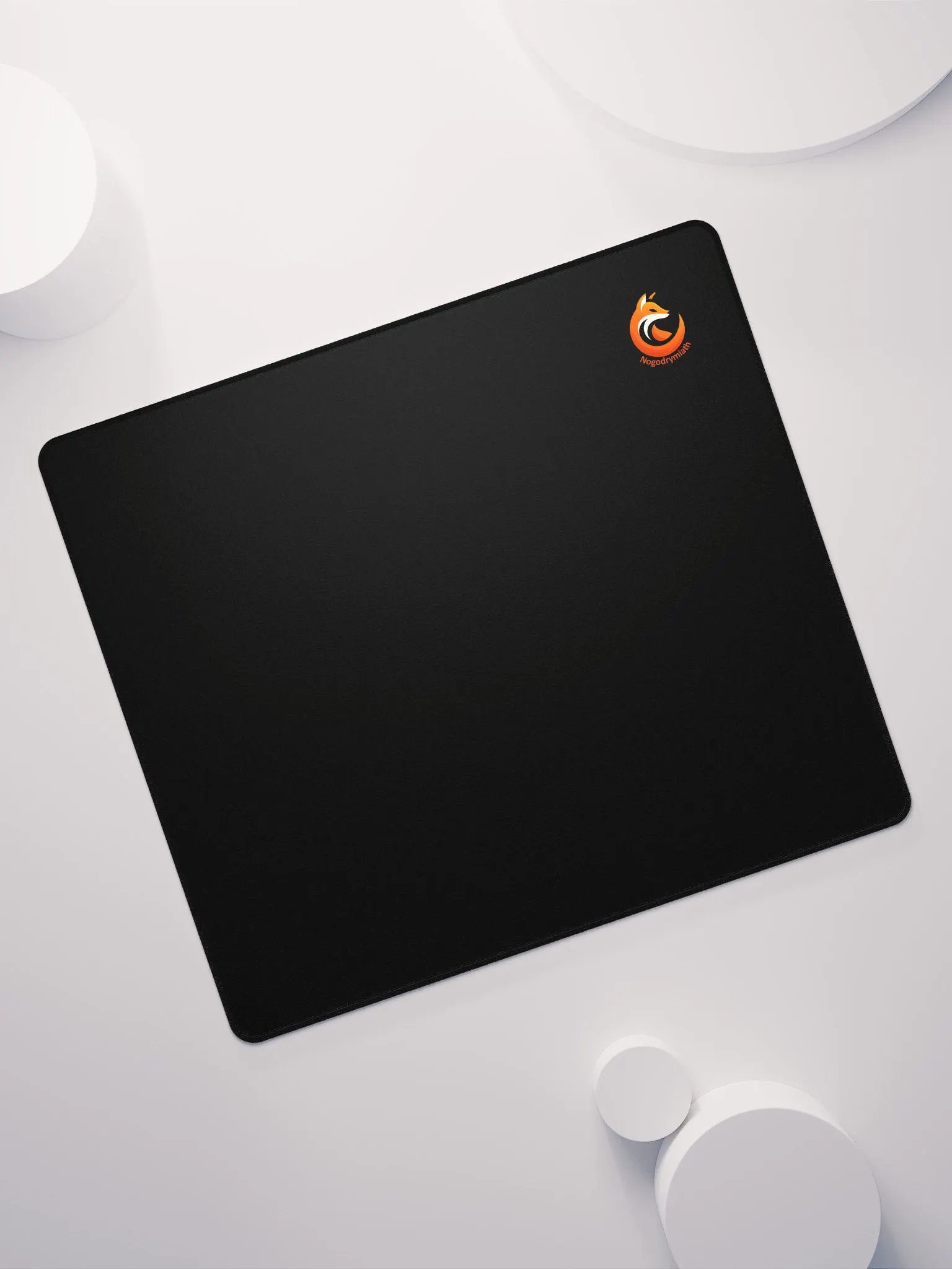 Nogo Mouse Pad gaming 40x46cm noir product image (7)