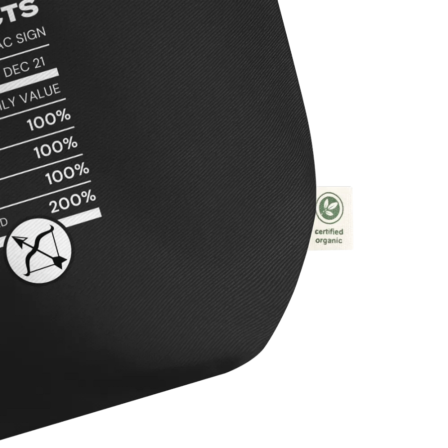 Sagittarius Nutrition Facts Tote product image (4)