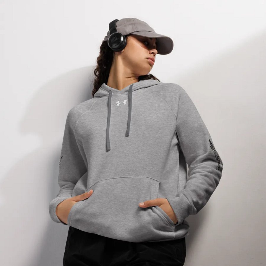 Unisex Hoodie - Black HApex Gear White Logo product image (11)