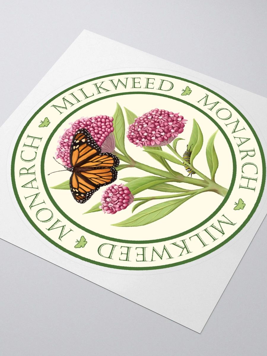 Monarch - Milkweed Sticker product image (3)