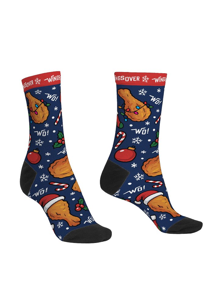 Limited Time - Christmas Wings and Tenders Socks product image (1)