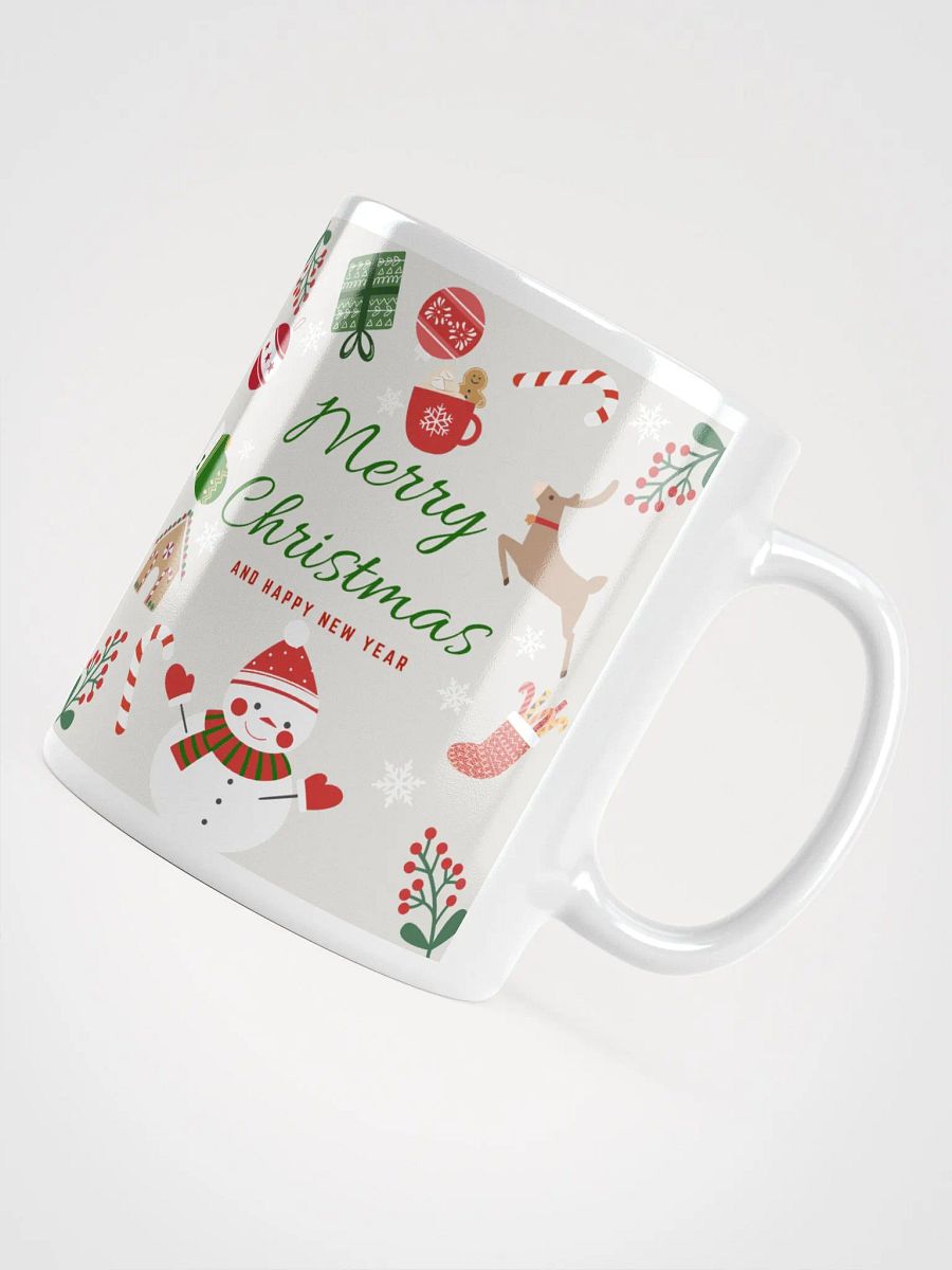 Festive Greetings White Glossy Mug product image (10)