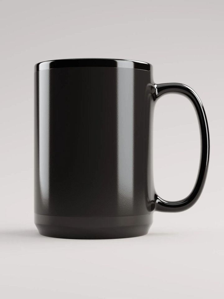 Haloed Gentlemen Black Glossy Mug product image (2)