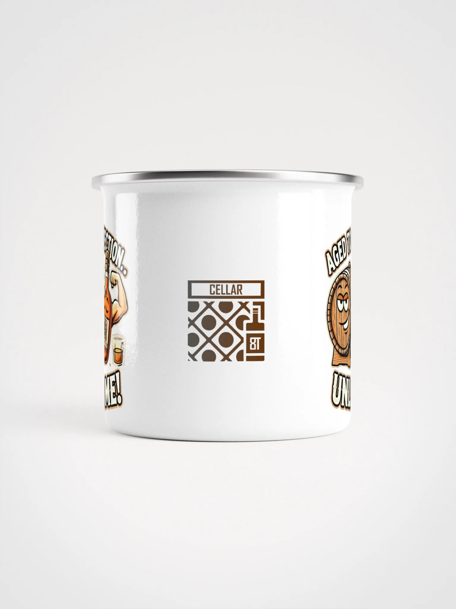 Cellar 8T Whisky - Aged - Enamel Mug product image (2)