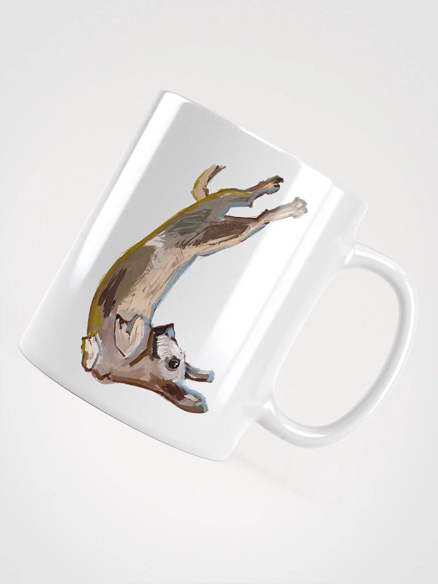 Orejas being cute painting, White Glossy Mug product image (12)