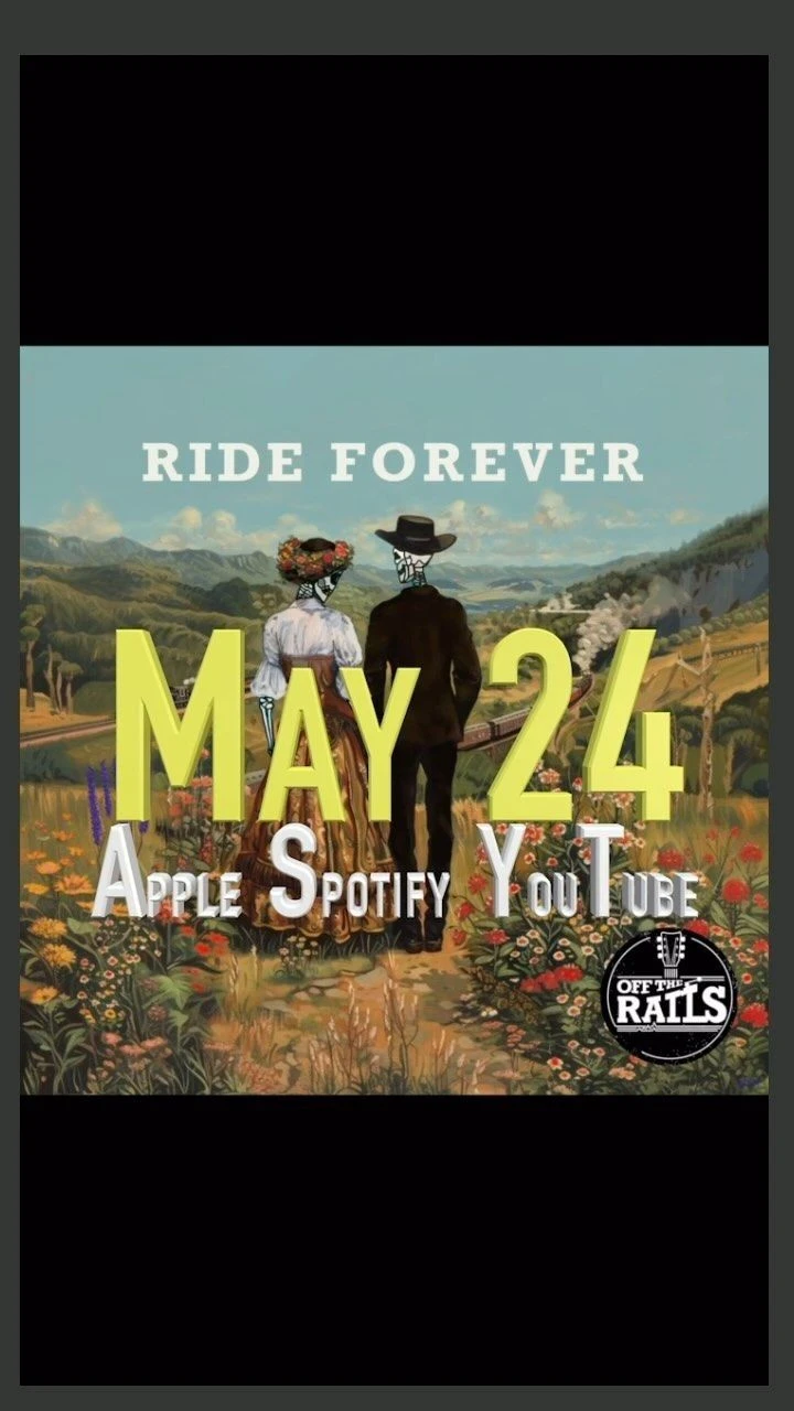 🚨RIDE FOREVER - May 24th - OFF THE RAILS- Lucas White & Mason Via

Band: Cory Chubb, Ben Hill, Taylor Gerber,  Lucas White, C...