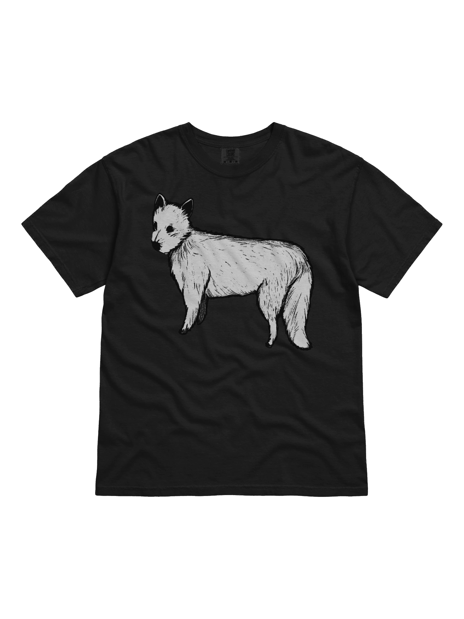 Minimalist Dog Sketch Comfort Tee product image (3)